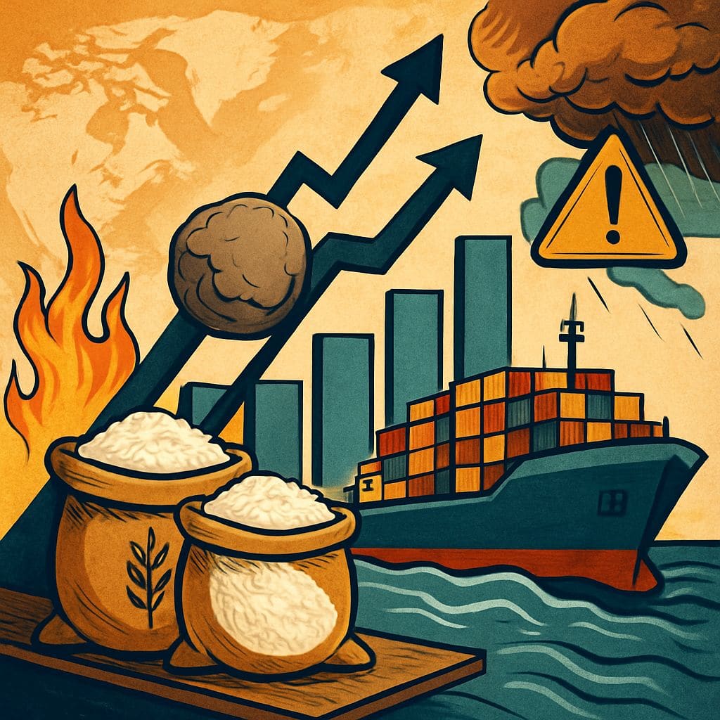 Challenges in maintaining competitive edges for rice export industry