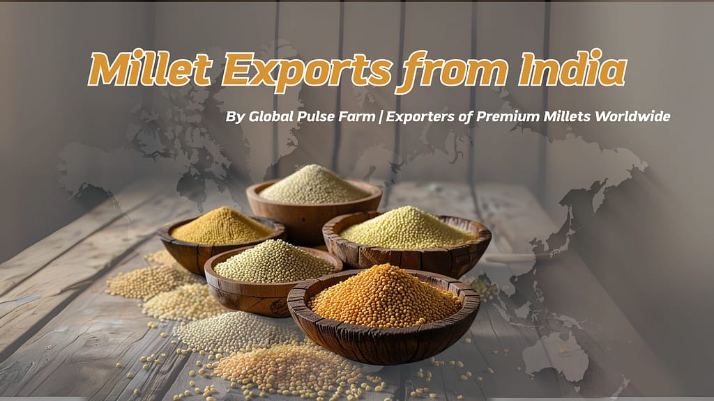 millet exports from India